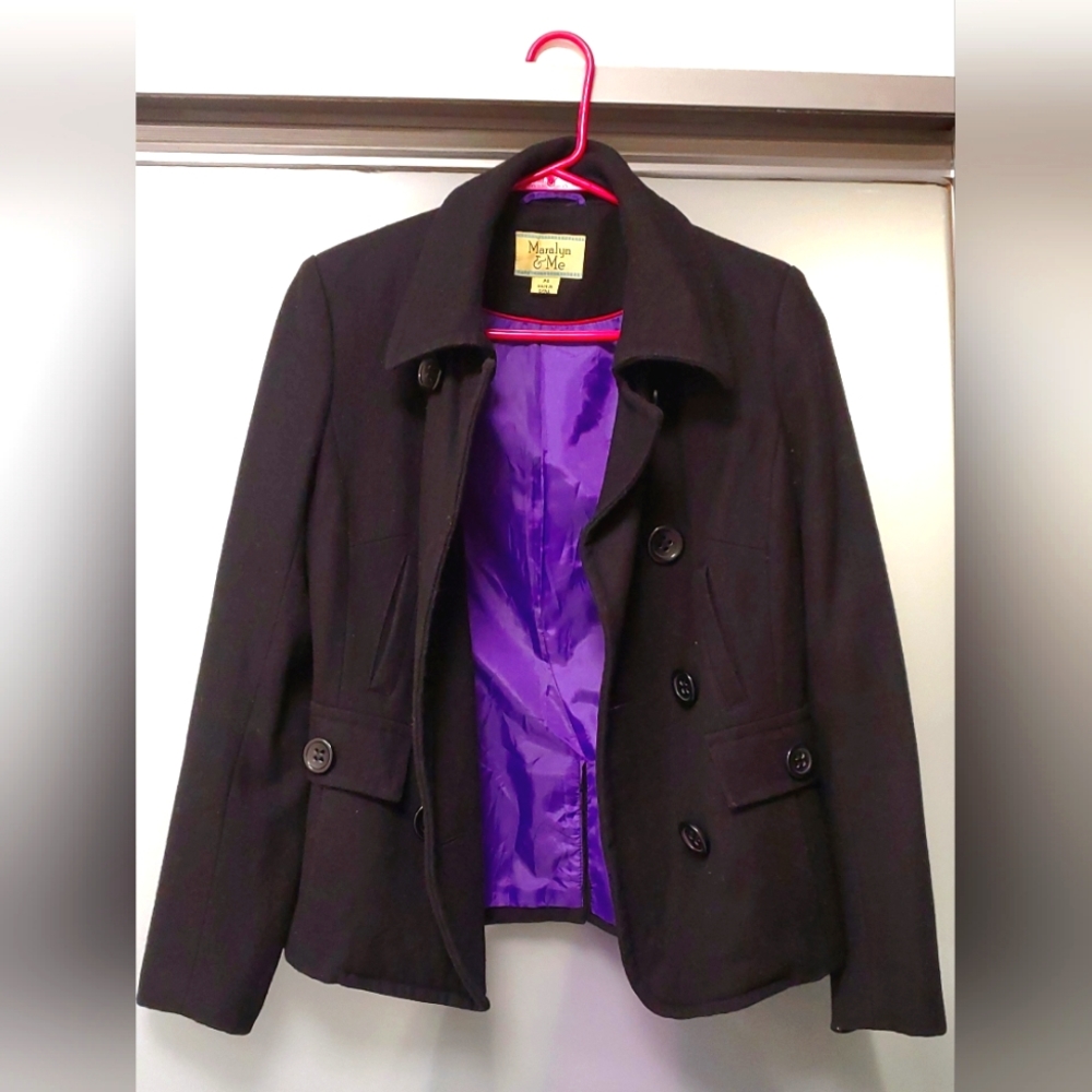 Marilyn & Me - Black Midi Petite Blazer